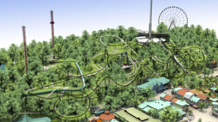 Helix bergbana på Liseberg Helix på Liseberg