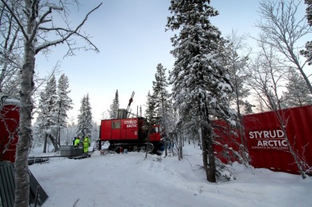 Styrud Arctics arbetsplats Lappmalmen