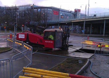 DW3020 borrar för VRS vid Centralstationen i Göteborg
